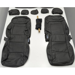 Leather seat covers for Roadwire 701997 car seats for Nissan Ariya Venture 2023-2024 graphite used