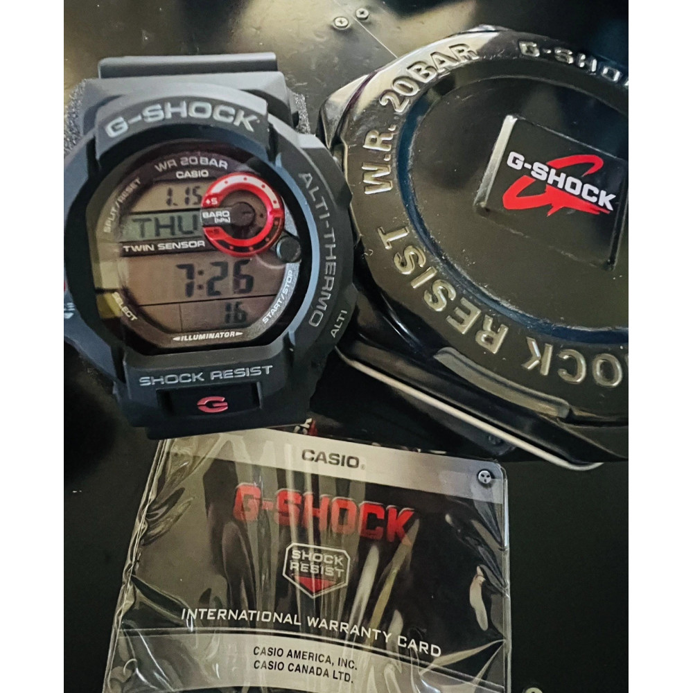 Чоловічий годинник Casio G-Shock GDF-100-1AER з барометром, альтиметром і термометром