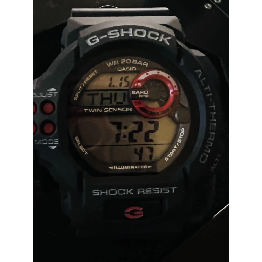 Чоловічий годинник Casio G-Shock GDF-100-1AER з барометром, альтиметром і термометром