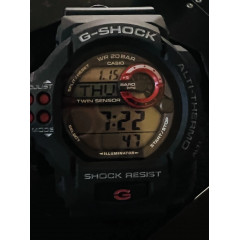 Чоловічий годинник Casio G-Shock GDF-100-1AER з барометром, альтиметром і термометром