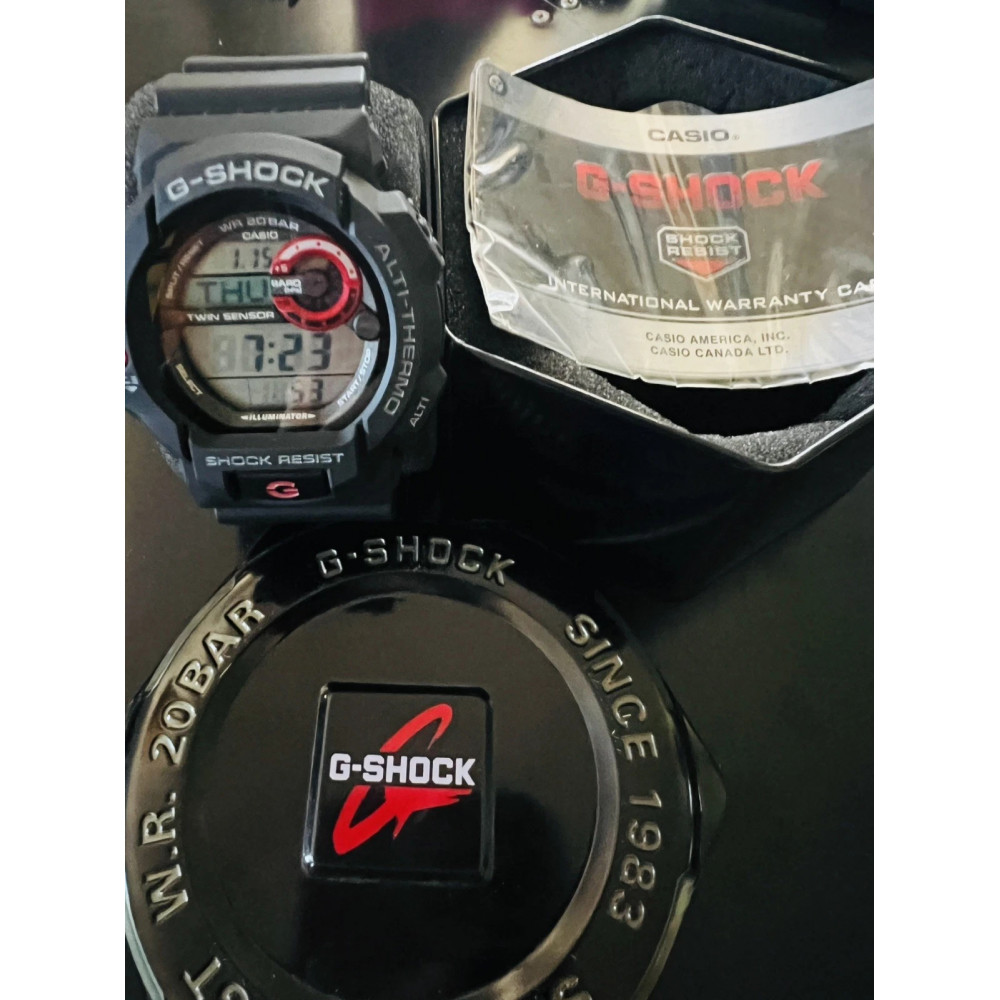 Чоловічий годинник Casio G-Shock GDF-100-1AER з барометром, альтиметром і термометром