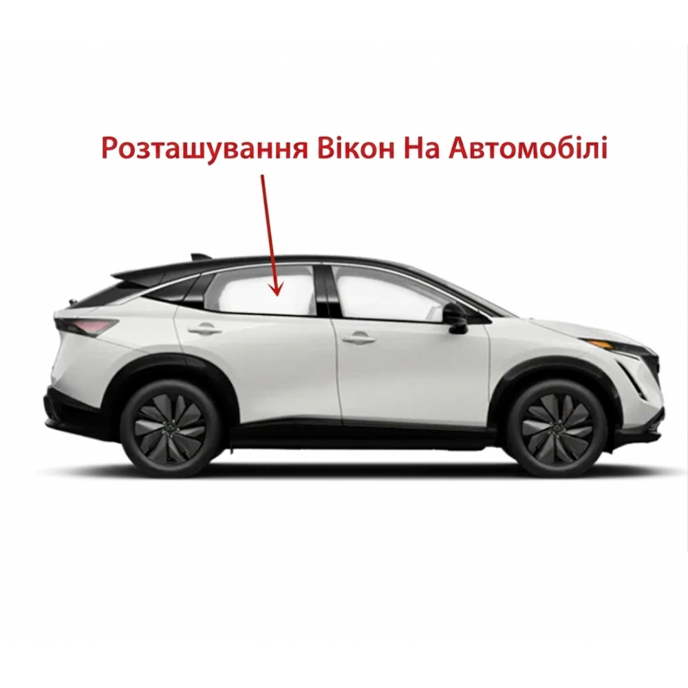 Скло задніх правих дверей Nissan Ariya 2023-2025 ламіноване FD30246GTY