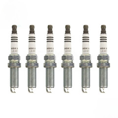 Комплект 6 шт рутенієвих свічок запалювання NGK 92274 (LKAR7AHXS) для Nissan Mazda Honda Infiniti Acura