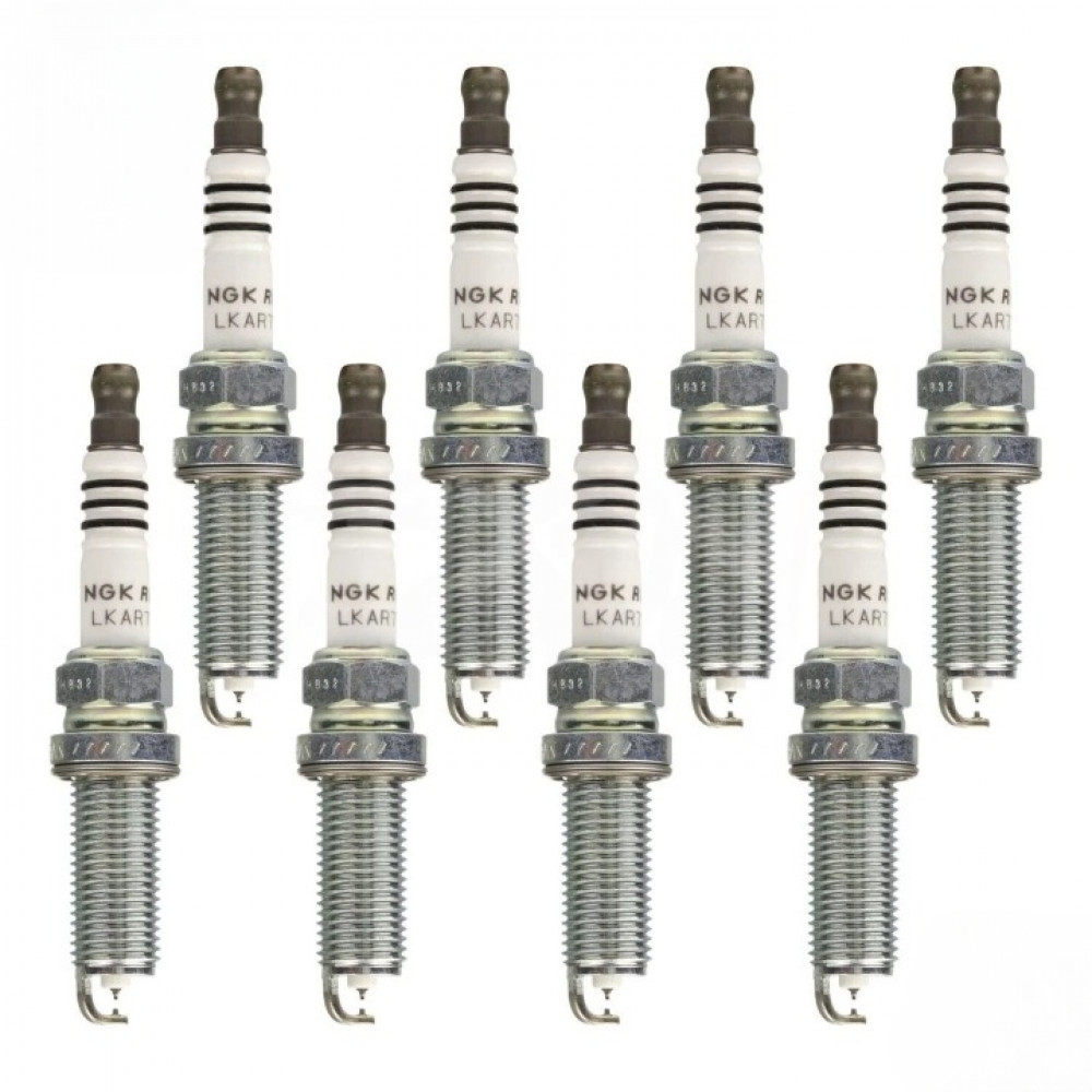 Комплект 8 шт рутениевых свечей зажигания NGK 92274 (LKAR7AHXS) для Nissan Mazda Honda Infiniti Acura