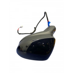 Left driver-side rearview mirror Nissan Ariya 2023-2025 Black Diamond OEM 963025MP0A