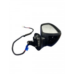 Left driver-side rearview mirror Nissan Ariya 2023-2025 Black Diamond OEM 963025MP0A