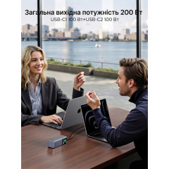 UGREEN Nexode Pro Powerbank 25000 mAh with 200W power for laptop and smartphone