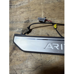Rear left illuminated door sill plate Nissan Ariya 2023 2024 OEM T99G65MP00