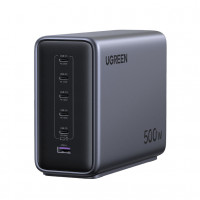 Сетевое зарядное устройство настольное UGREEN Nexode 500W 6 портов GaN 55550