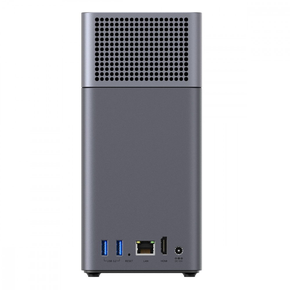 Мережеве сховище NAS UGREEN NASync DH2300 A1113054 на 2 відсіки 4GB RAM 1xGbE 1xUSB-C 2xUSB-A