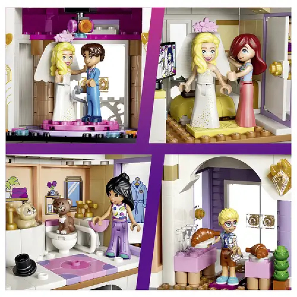 LEGO Friends Grand Hotel in Heartlake City 42704 with 1406 pieces