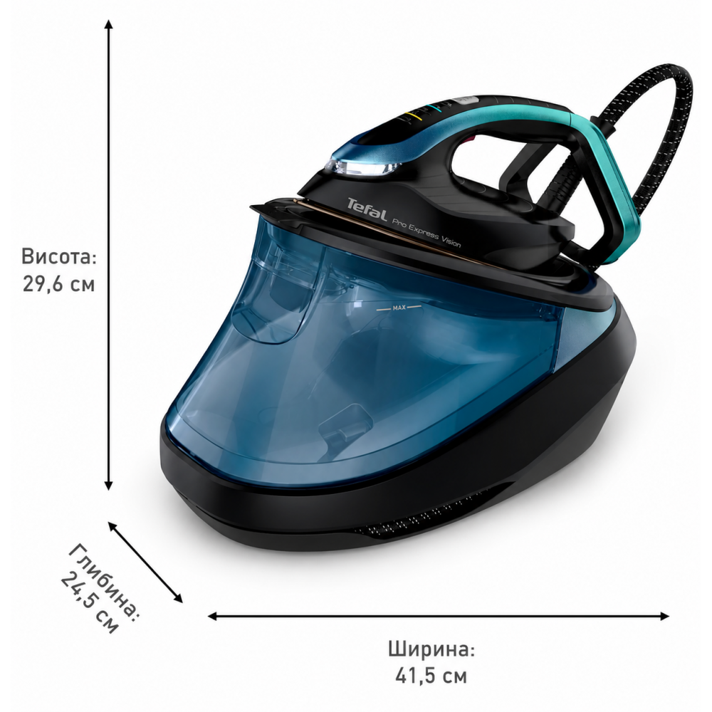 Steam generator with steamer Tefal GV9822DT2024 Pro Express Vision