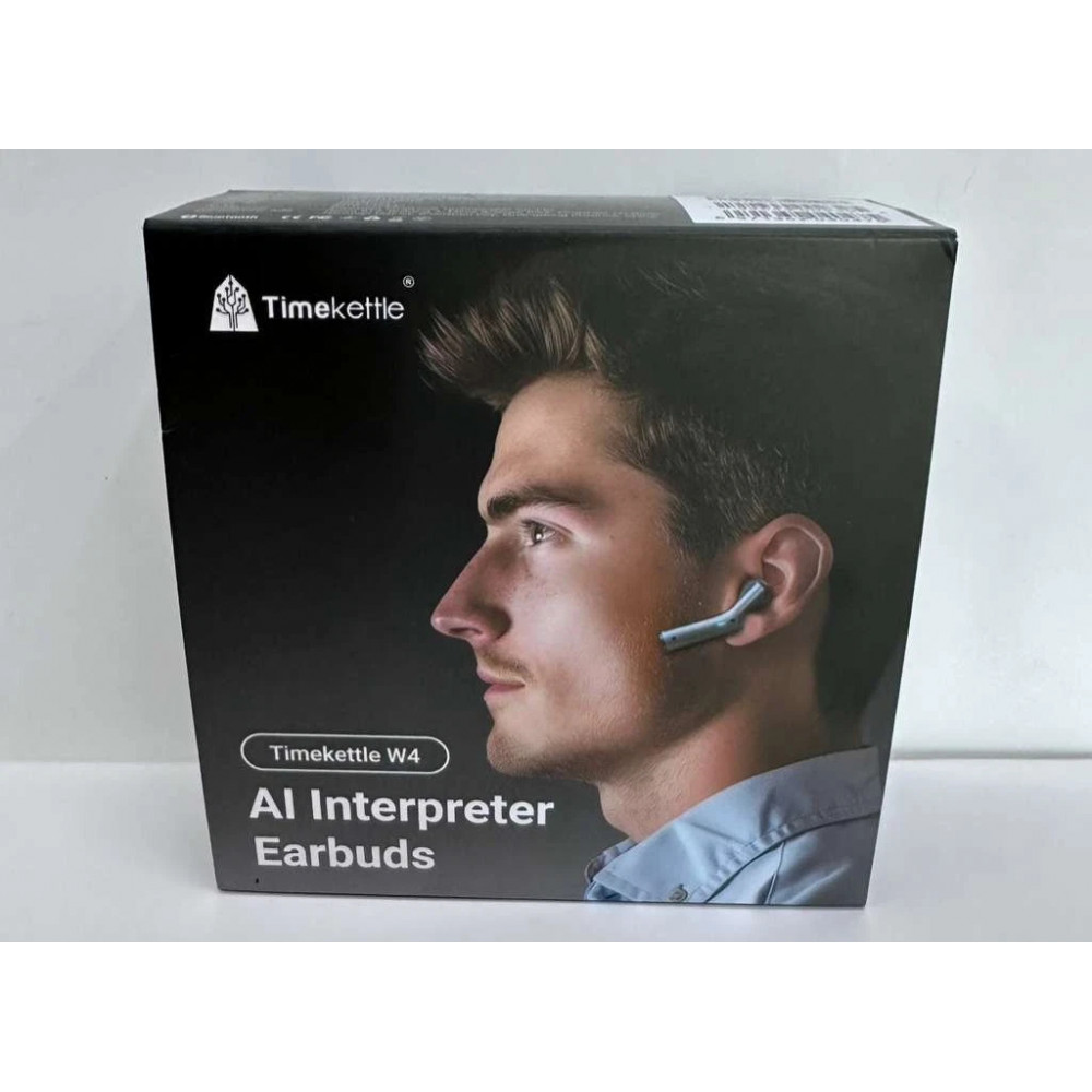 Wireless headphones with synchronous AI translation function Timekettle W4 Midnight Blue
