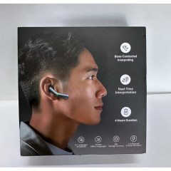 Wireless headphones with synchronous AI translation function Timekettle W4 Midnight Blue