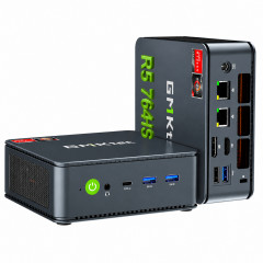Міні-ПК GMKtec NucBox M6 Ultra з процесором AMD Ryzen 5 7640HS оперативною пам'яттю 32GB SSD накопичувачем 1TB
