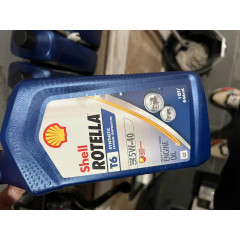Синтетическое моторное масло для дизельных двигателей Shell Rotella T6 SAE 5W-40 объем 940 мл Made in USA