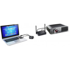 Wireless presentation system SpeaKa Professional SP-WTR-500 Full HD 5 GHz range up to 30 m
