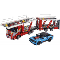 Конструктор Lego Technic 42098 Грузовик-транспортер с синей машиной 2493 деталей