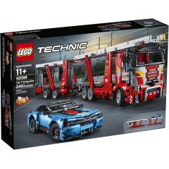 Конструктор Lego Technic 42098 Грузовик-транспортер с синей машиной 2493 деталей