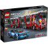 Конструктор Lego Technic 42098 Вантажівка-транспортер з синьою машиною 2493 деталі