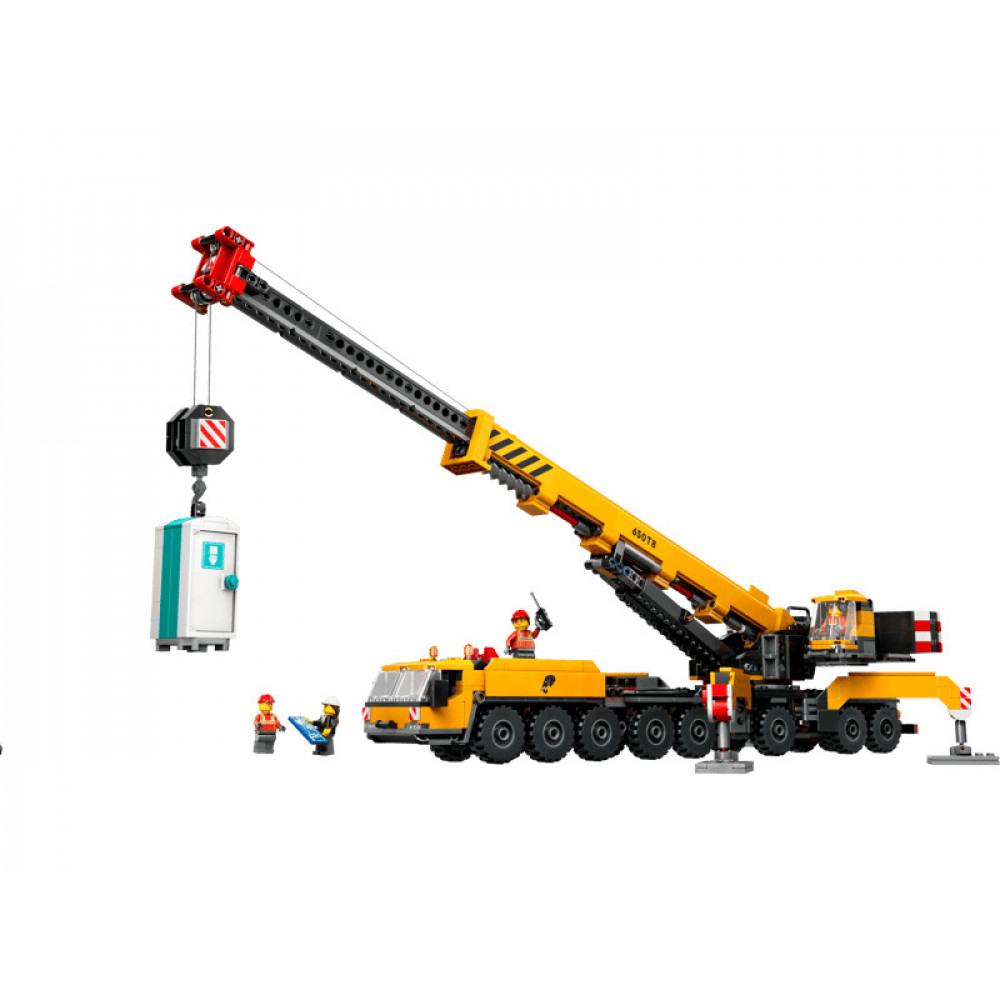 Конструктор Lego City 60409 Великий пересувний будівельний кран 1116 деталей