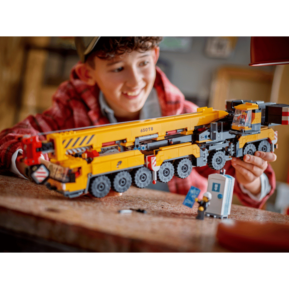 Конструктор Lego City 60409 Великий пересувний будівельний кран 1116 деталей