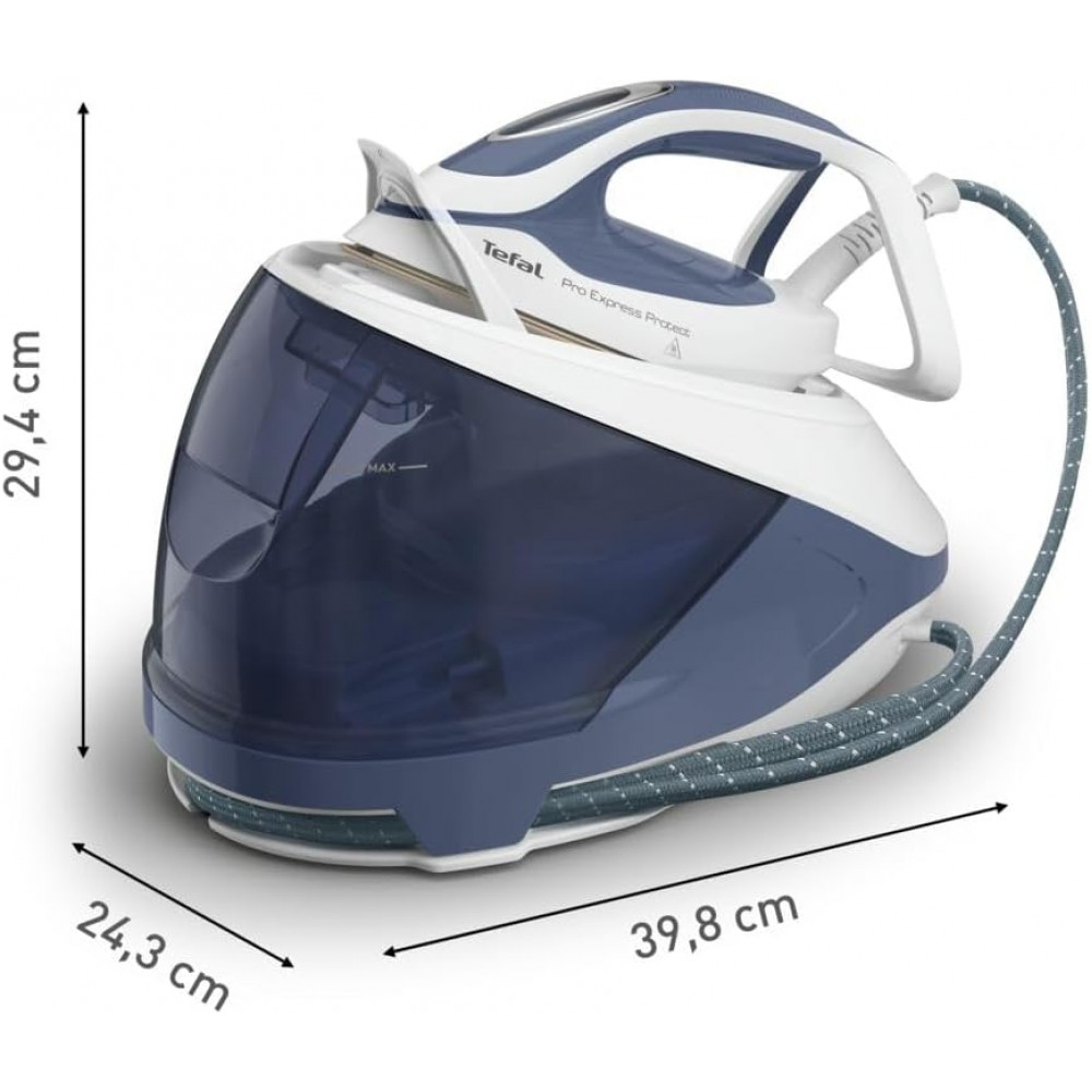 Парова прасувальна станція Tefal Pro Express Protect GV9225 удар пари 550 г/хв Made in France
