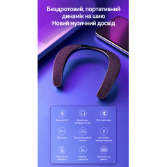 Шийний Bluetooth-динамік auvisio Headset для перегляду телевізора без навушників або дзвінків
