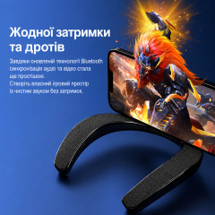 Шийний Bluetooth-динамік auvisio Headset для перегляду телевізора без навушників або дзвінків