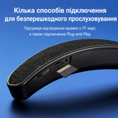 Шийний Bluetooth-динамік auvisio Headset для перегляду телевізора без навушників або дзвінків