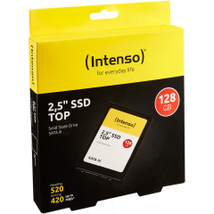 Внутрішній накопичувач SSD Intenso Top Performance 128 ГБ SATA III 2.5"