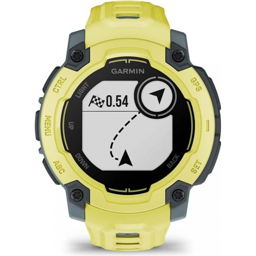 Спортивний смарт-годинник Garmin Instinct Esports Edition Twilight Electric Lime 45 мм сірий із салатовим