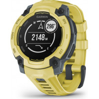 Garmin Instinct Esports Edition Twilight Electric Lime 45 mm Sports Smartwatch, gray with lime