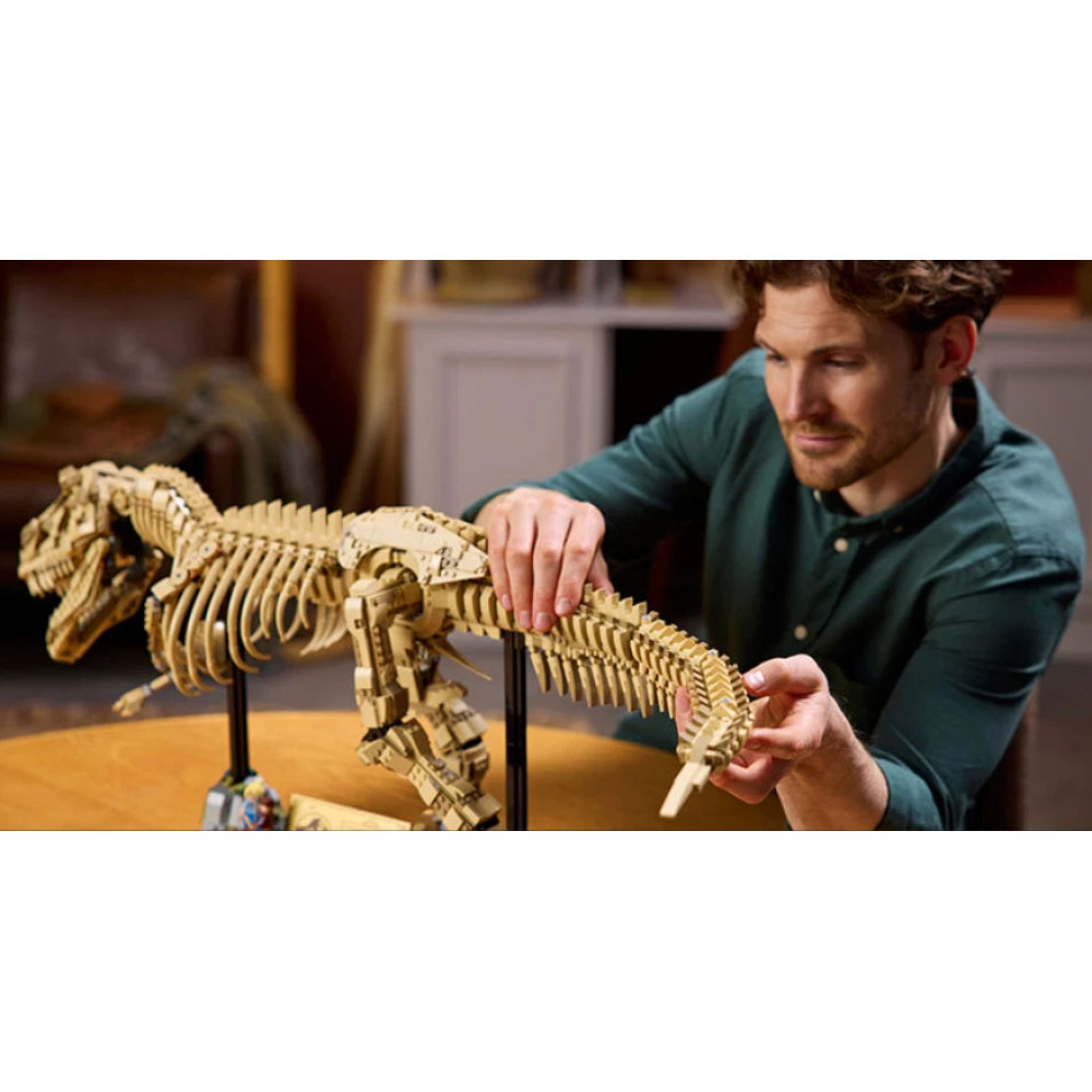 Lego Jurassic World 76968 T-Rex Skeleton for Adults Interior Decor 3145 Pieces