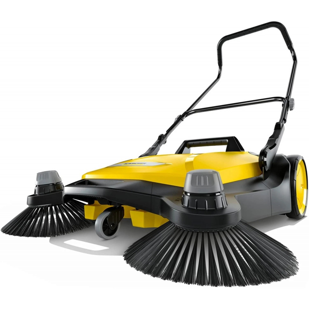 Sweeper Karcher S6 Twin for yards and sidewalks with a 38-liter container
