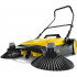Sweeper Karcher S6 Twin for yards and sidewalks with a 38-liter container