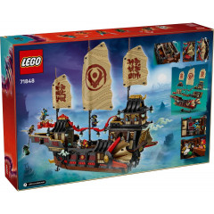 Lego Ninjago 71848 ship-temple with textile sails 2387 pieces