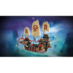 Lego Ninjago 71848 ship-temple with textile sails 2387 pieces