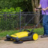 Sweeper Karcher S6 Twin for yards and sidewalks with a 38-liter container