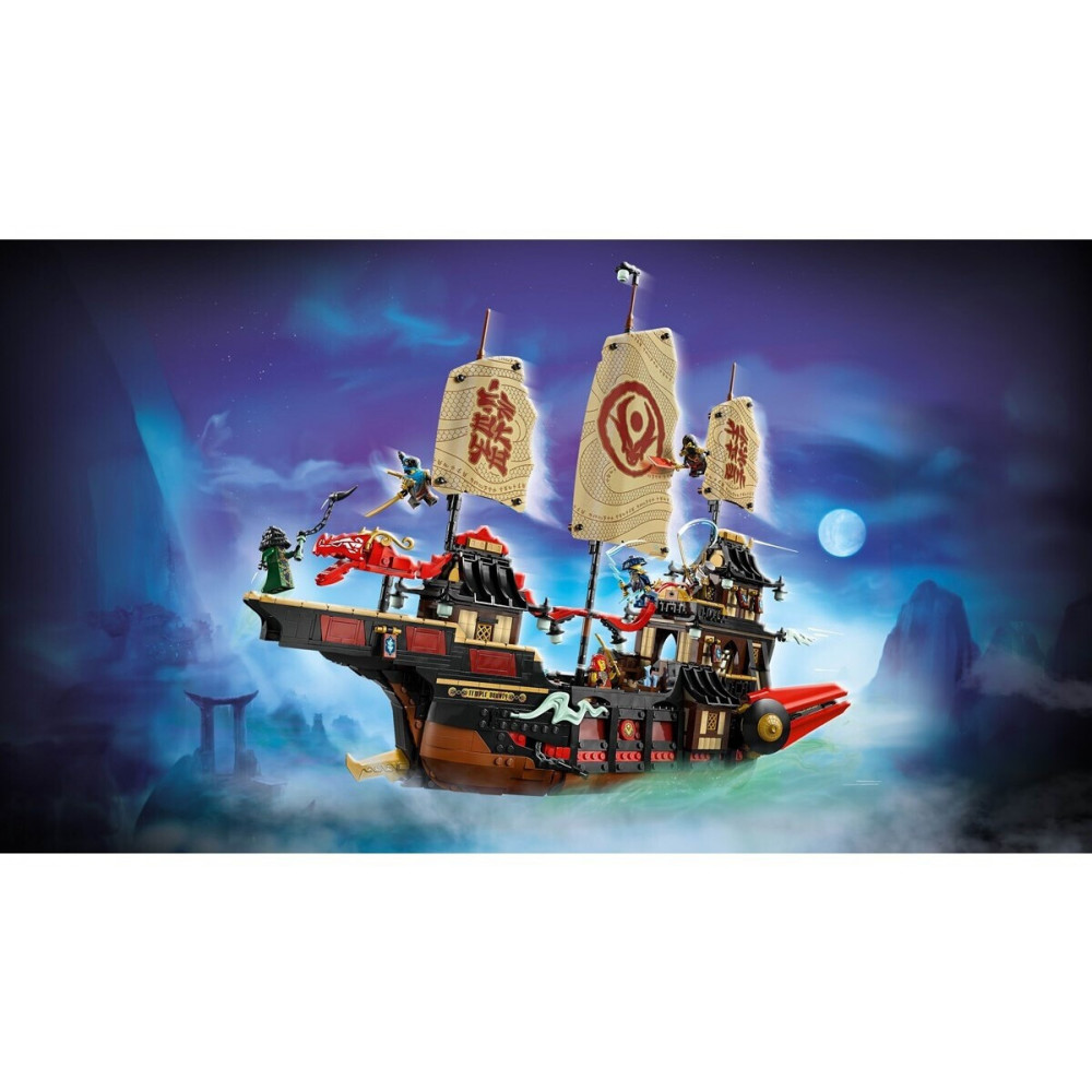 Конструктор Lego Ninjago 71848 корабель-храм з текстильними вітрилами 2387 деталей