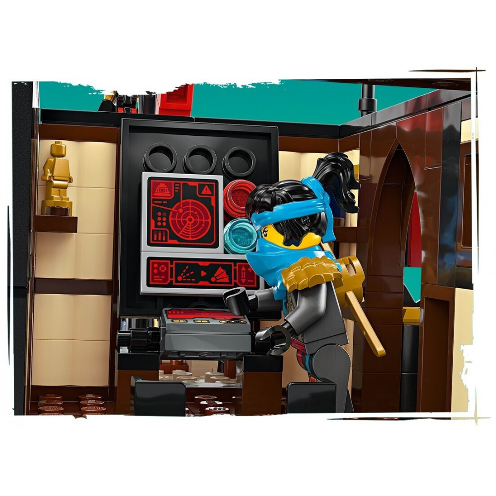 Конструктор Lego Ninjago 71848 корабель-храм з текстильними вітрилами 2387 деталей