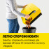 Sweeper Karcher S6 Twin for yards and sidewalks with a 38-liter container