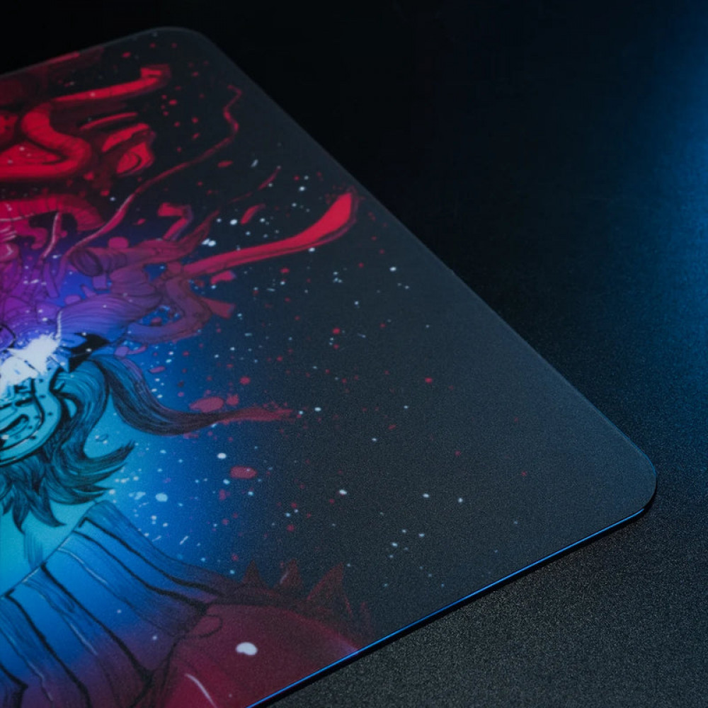 Tempered Glass Mouse Pad 9H GravaStar Tempered Glass Gaming Pad 500x400x3.5 mm