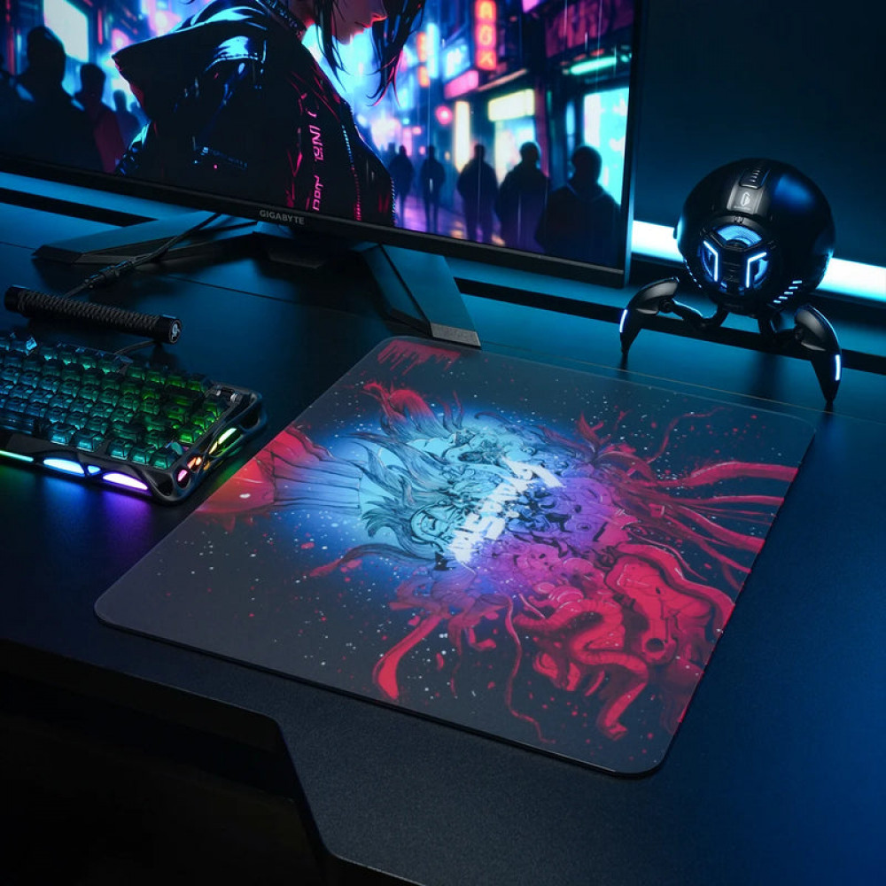 Tempered Glass Mouse Pad 9H GravaStar Tempered Glass Gaming Pad 500x400x3.5 mm