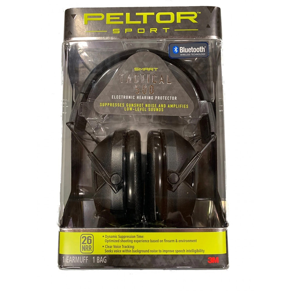 Active headphones for shooting and hunting 3M Peltor Sport Tactical 500 NRR 26dB