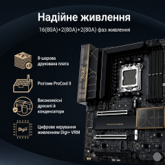 Motherboard for AMD AM5 processors ASUS ProArt X870E-Creator WiFi ATX DDR5 USB4