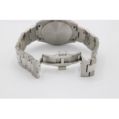 Чоловічий наручний сталевий годинник із сапфіровим склом Tissot Gentleman Quartz T1274101105100