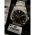 Чоловічий наручний сталевий годинник із сапфіровим склом Tissot Gentleman Quartz T1274101105100