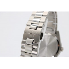Чоловічий наручний сталевий годинник із сапфіровим склом Tissot Gentleman Quartz T1274101105100