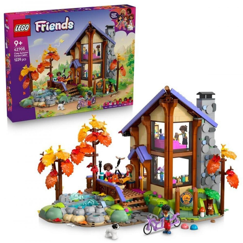 Children's building set LEGO Friends 42705 Autumn Forest Cottage 1229 pieces